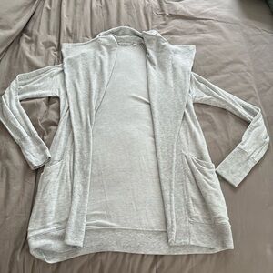 Athleta XXS Magnetic Closure Grey Cardigan